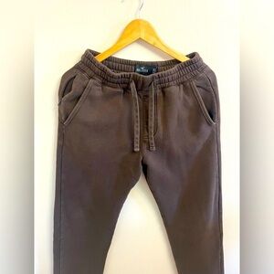 Hollister Brown Sweatpants Comfortable Joggers